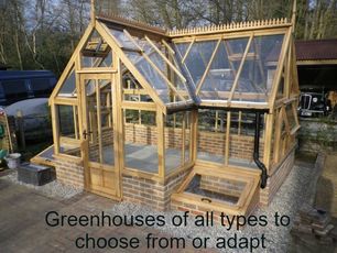 Hardwood greenhouse